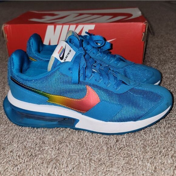 Nike Air Max Pre Day \'Be True\' Neptune Blue Multicolor Men 6 Wmen 7.5 DD3025-400 main image 4